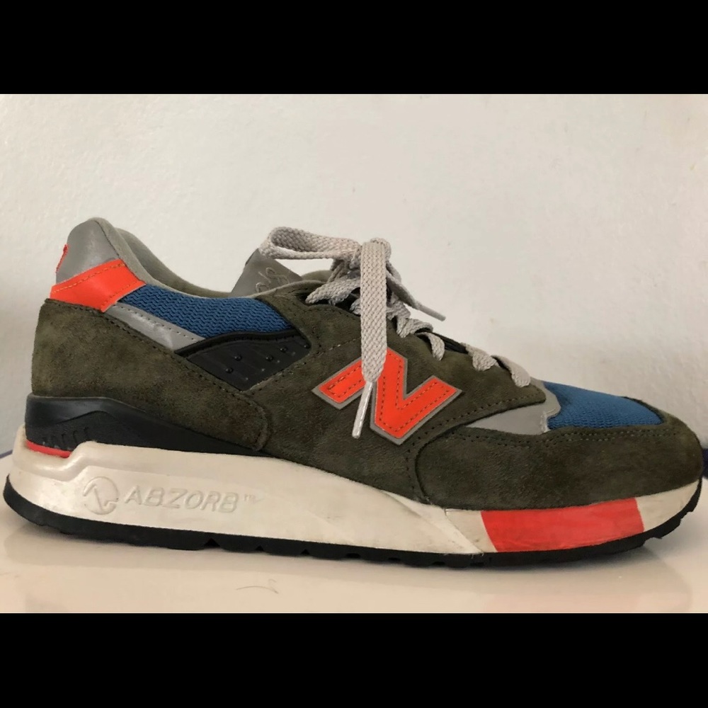 New Balance for J. Crew 998 ( Dark Military)